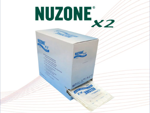 Guantes quirúrgicos estériles sintéticos, exentos de polvo – NUZONE X2